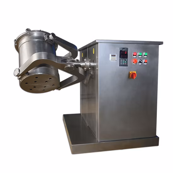 3D Movement Mixer with High Quality Dry Powder Mixing Machine
