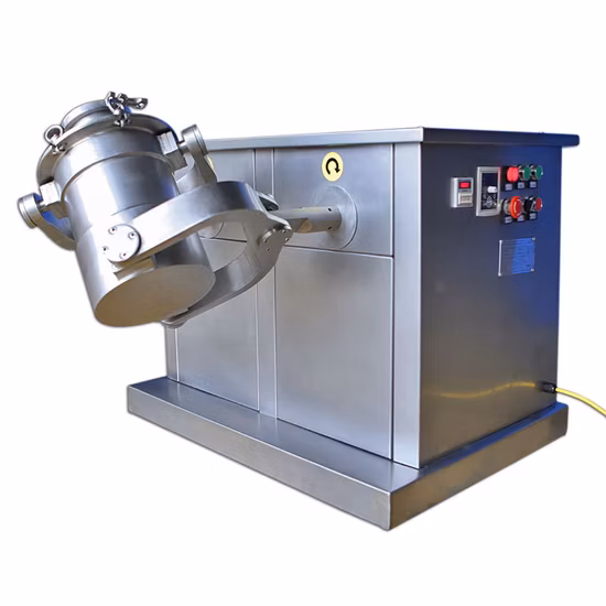 3D Movement Mixer with High Quality Dry Powder Mixing Machine