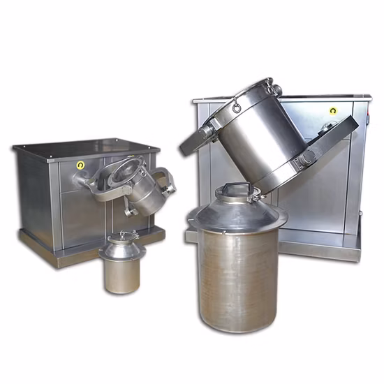 3D Movement Mixer with High Quality Dry Powder Mixing Machine