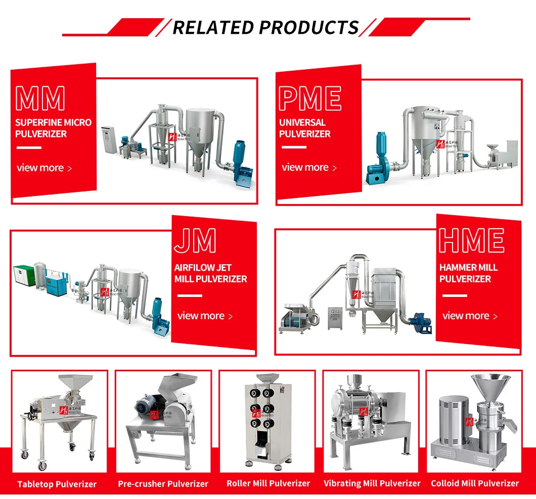 Sodium Carbonate Micron Grinding Machine 5-200kg/H Super Fine Powder Grinder