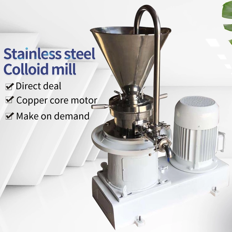 Food Grinder Nut Butter Peanut Making Machine Colloid Mill