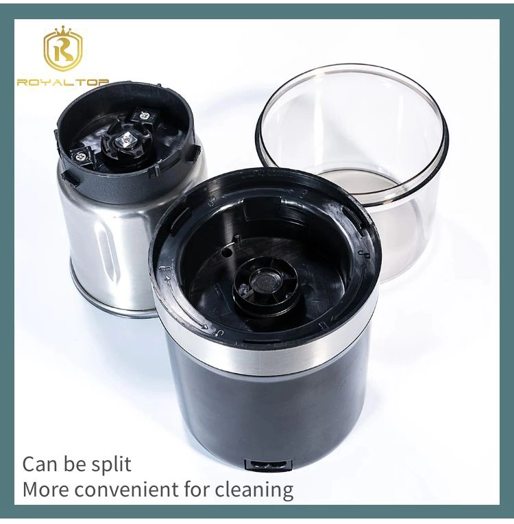 Safety Switch Electric Spice&Herbs Mill 300W Double-Lid Electric Coffee Grinder with Stainless Steel Bowl and Blade