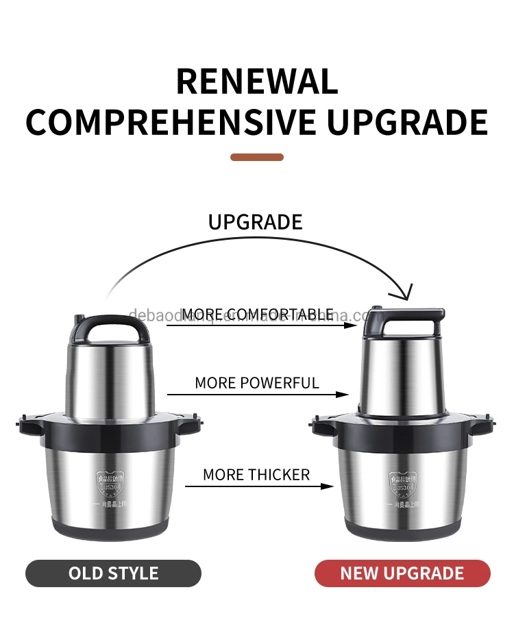 Universal Factories Electricvegetable Chopper Automatic 6 Litters Processor Comercial Good Cook Meat Grinder