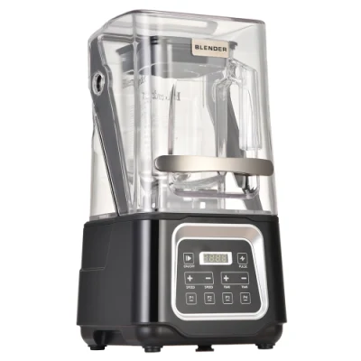 Ideamay National Silent Sound Proof Electric Digital Food Processor Blender and Grinder